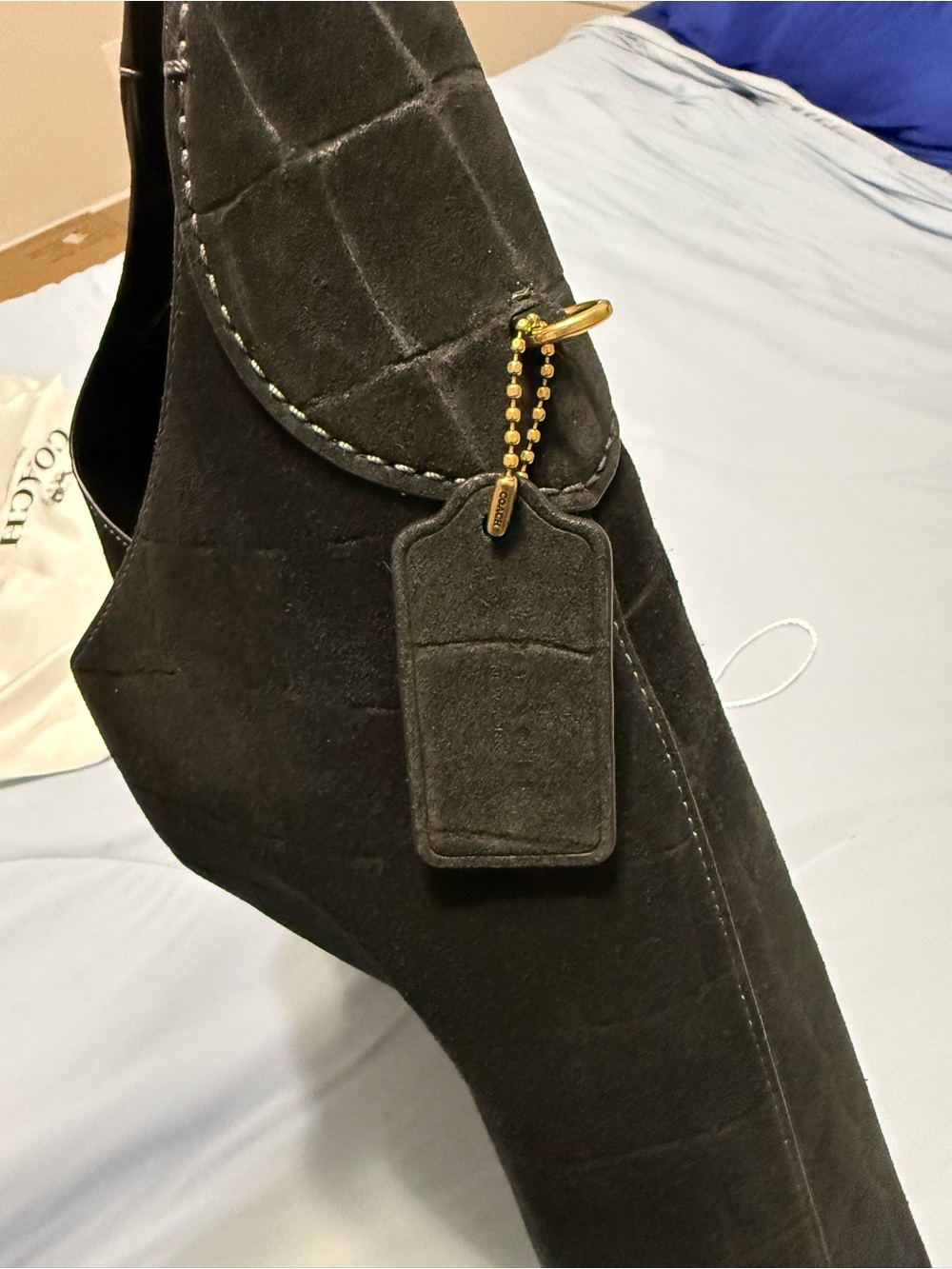 Coach Brooklyn Shoulder Bag 39 in Black - Picture 8 of 8